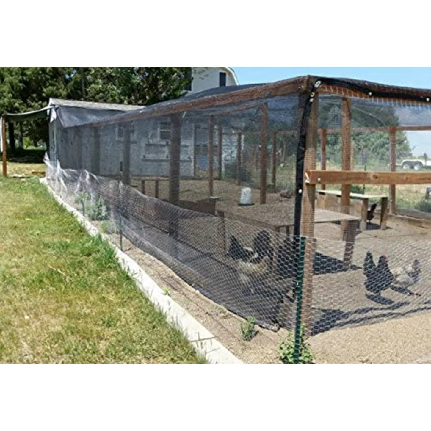 Garden Shade Cloth – UV Resistant Sunblock Fabric with Clips for Plants & Outdoor Protection