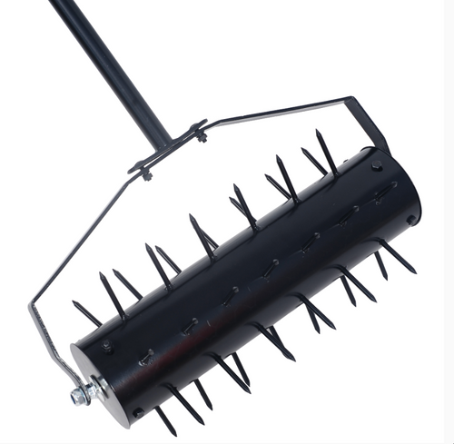 Heavy Duty Lawn Aerator – Push Spike Roller for Soil & Lawn Care